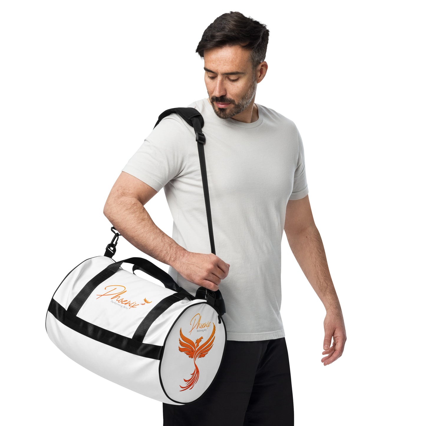 All-over print gym bag