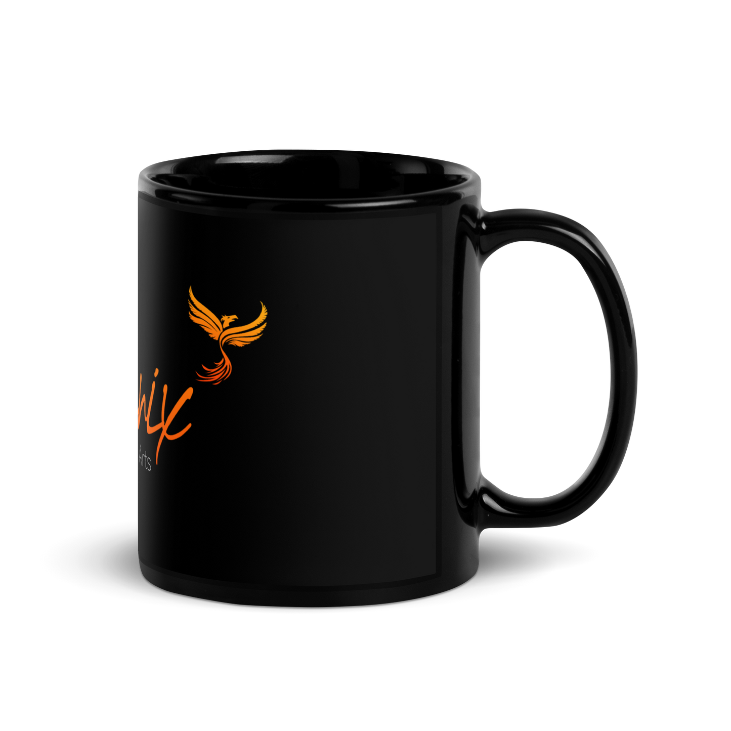 Black Glossy Mug