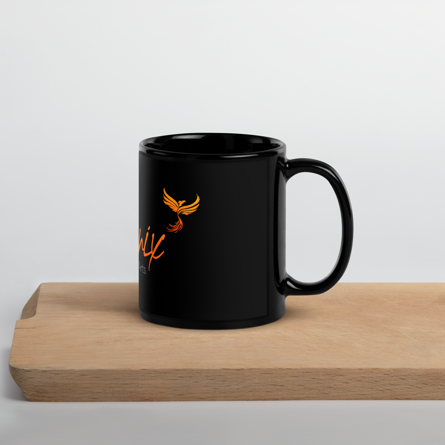 Black Glossy Mug